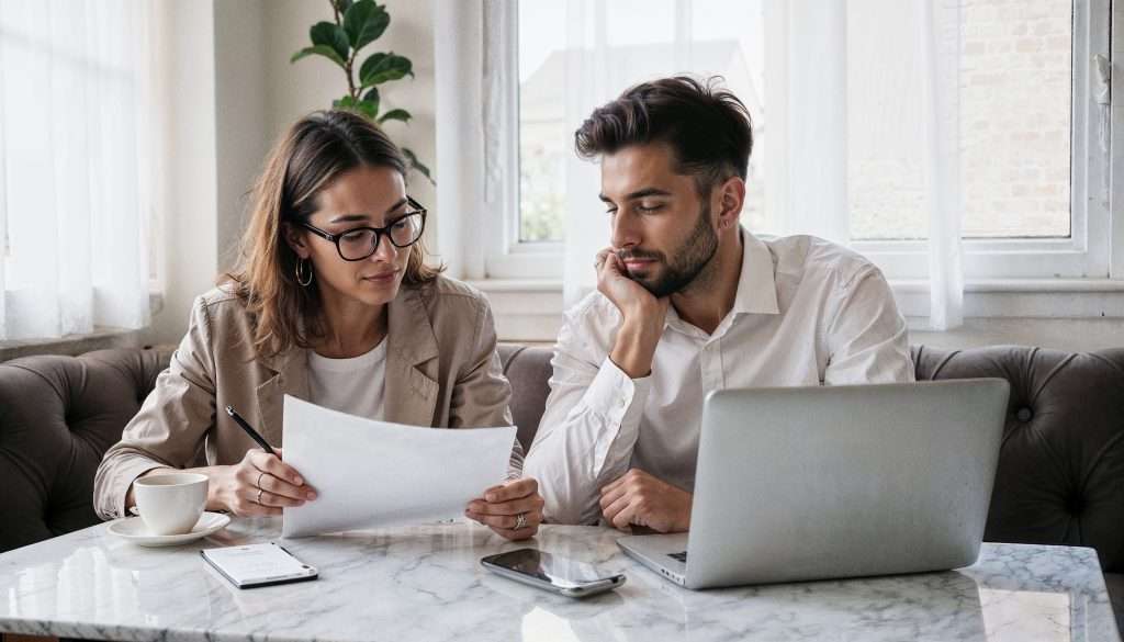 Equipo de abogados revisando como reclamar la cláusula suelo en una hipoteca